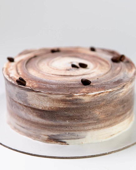 Бисквитный торт «Кофе-фундук» с доставкой по Алматы