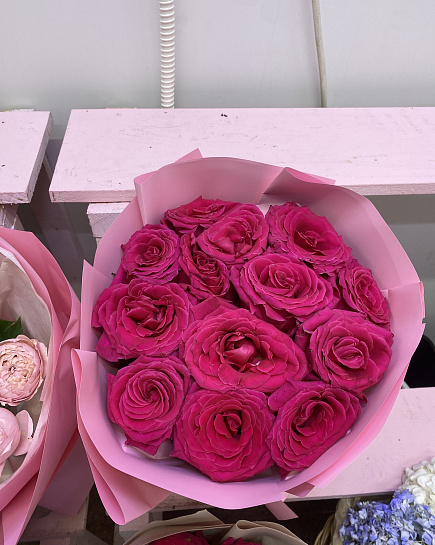 Assembled bouquet with delivery to Astana