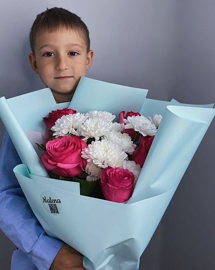 Flowers for the teacher with delivery to Astana