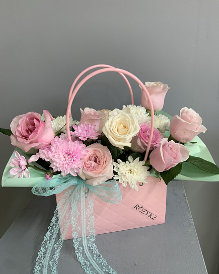 Assembled bouquet with delivery to Astana