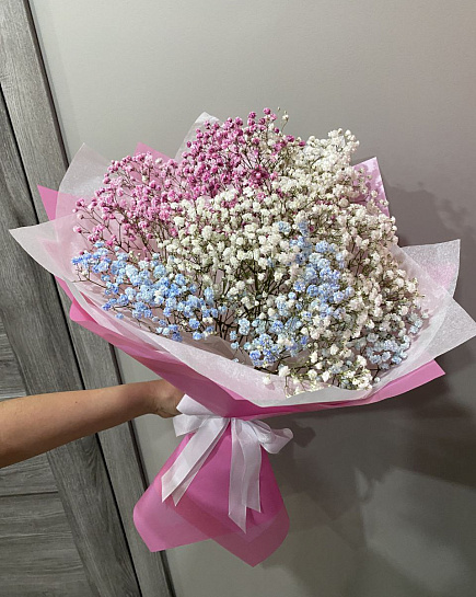 Bouquet of gypsophila with delivery to Pavlodar