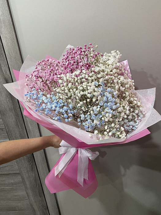 Bouquet of gypsophila