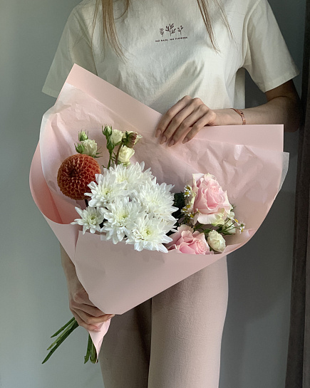 Bouquet of Bouquet «Primo sorriso» flowers delivered to Astana
