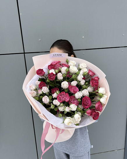 Bouquet of KR 11 flowers delivered to Astana