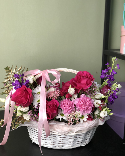 Bouquet of Raspberry jam flowers delivered to Astana
