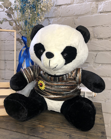 Bouquet of Panda 40 cm flowers delivered to Astana