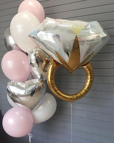 Bouquet of Ring flowers delivered to Astana