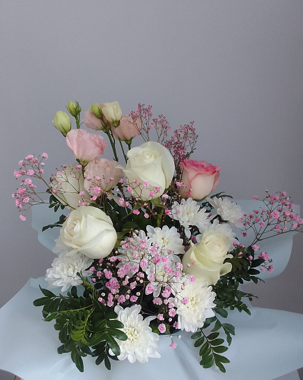 Assembled bouquet with delivery to Astana