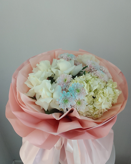 Assembled bouquet with delivery to Astana