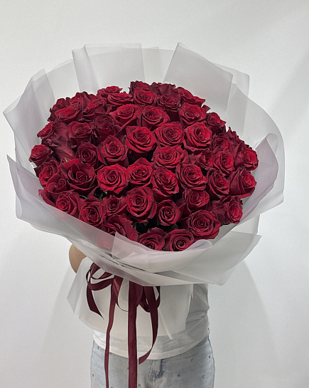 Assembled bouquet with delivery to Astana