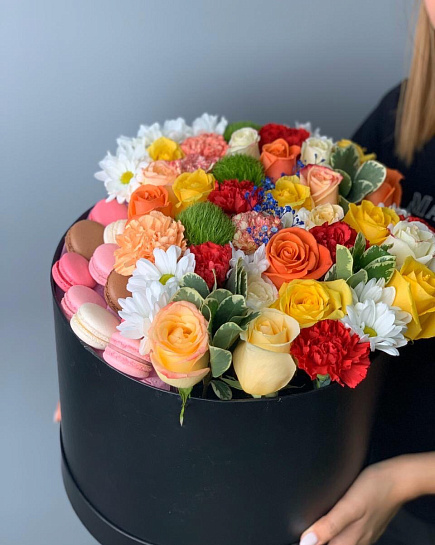 Bouquet of Rainbow sweetness flowers delivered to Astana