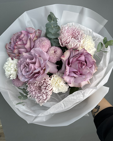 Assembled bouquet with delivery to Astana