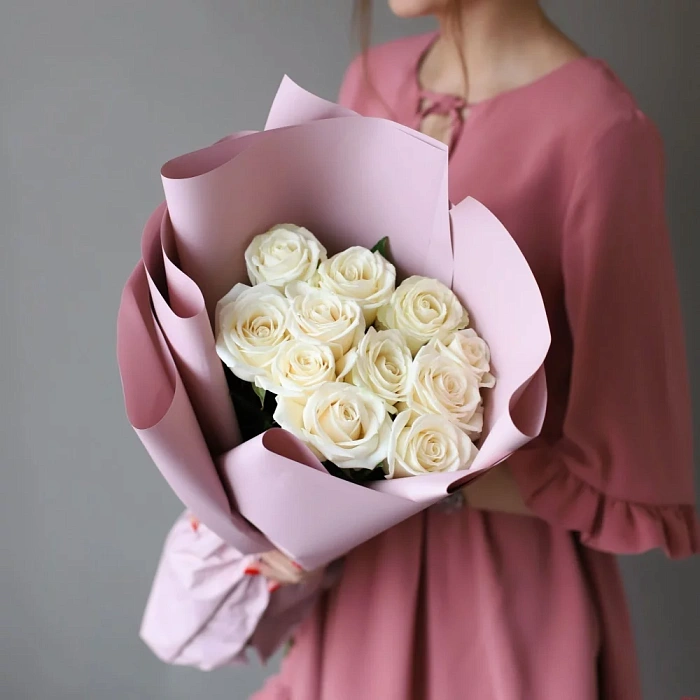 Gentle bouquet of roses