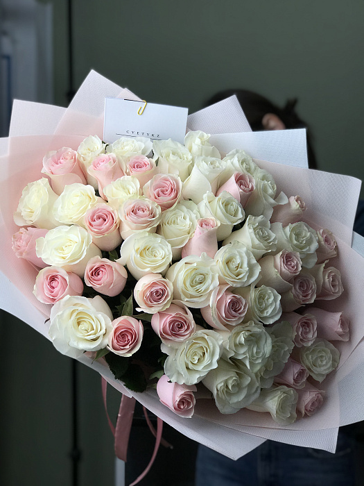 Gorgeous bouquet of 51 roses