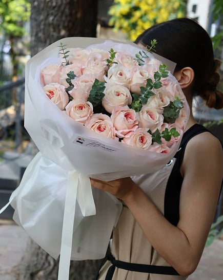 Ароматные садовые розы Mayra Bridal с доставкой по Алматы