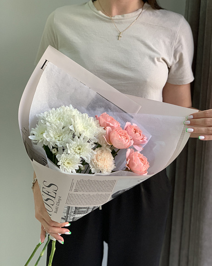 Bouquet of Bouquet «Brunilda» flowers delivered to Astana