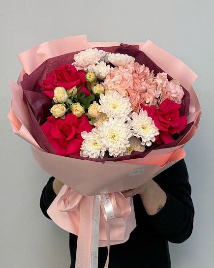 Eurobouquet with delivery to Astana