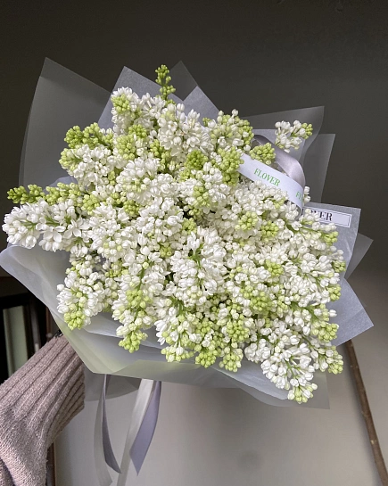 9 веток сирени  с доставкой по Астане