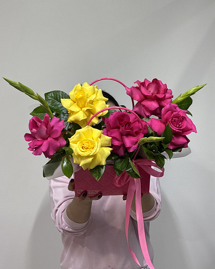 Assembled bouquet with delivery to Astana