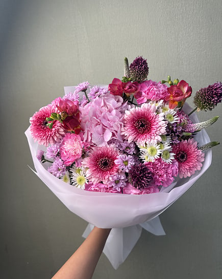 Букет из гортензий with delivery to Astana