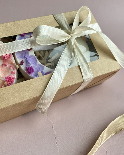 Bouquet of Gift set of sachet (two sachets in a package) flowers delivered to Astana