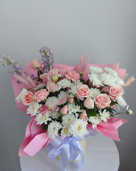 Assembled bouquet with delivery to Astana