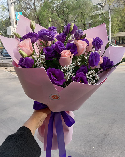 Bouquet of Just flowers delivered to Almaty