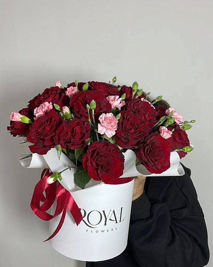 Bouquet of composition team flowers delivered to Kostanay.