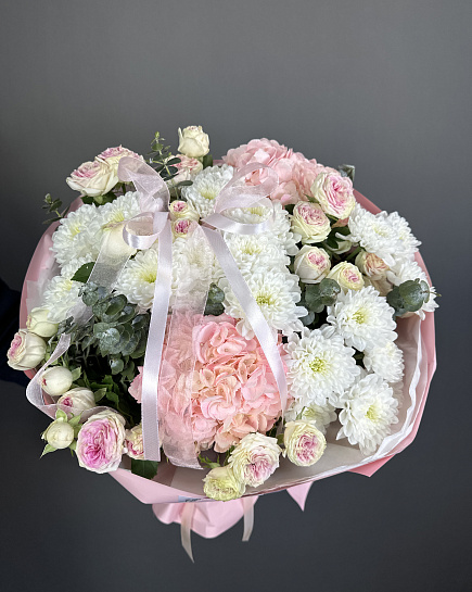 Assembled bouquet with delivery to Astana