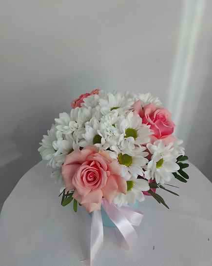 Assembled bouquet with delivery to Astana