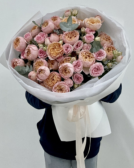 Bouquet of Mix of spray roses flowers delivered to Uralsk