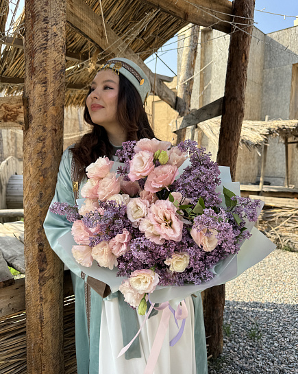 Bouquet of Tenderness flowers delivered to Almaty