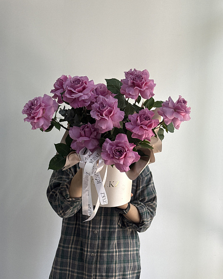 Assembled bouquet with delivery to Astana