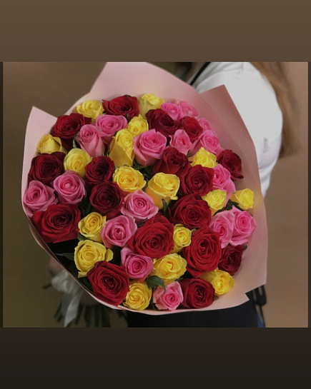 Bouquet of 51 Mix flowers delivered to Taraz