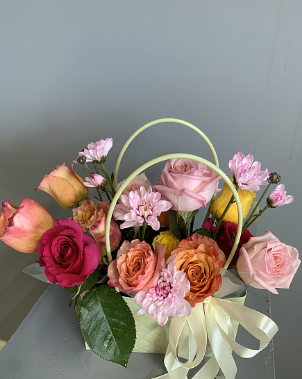 Assembled bouquet with delivery to Astana