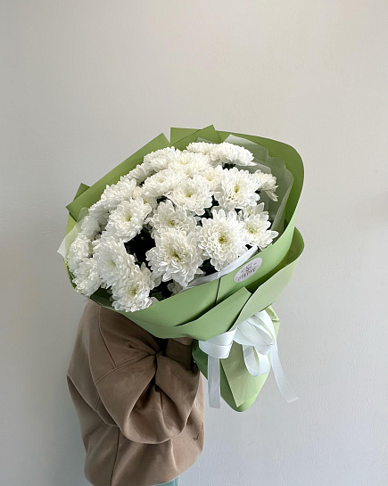 Bouquet of Snow White 3 flowers delivered to Shymkent