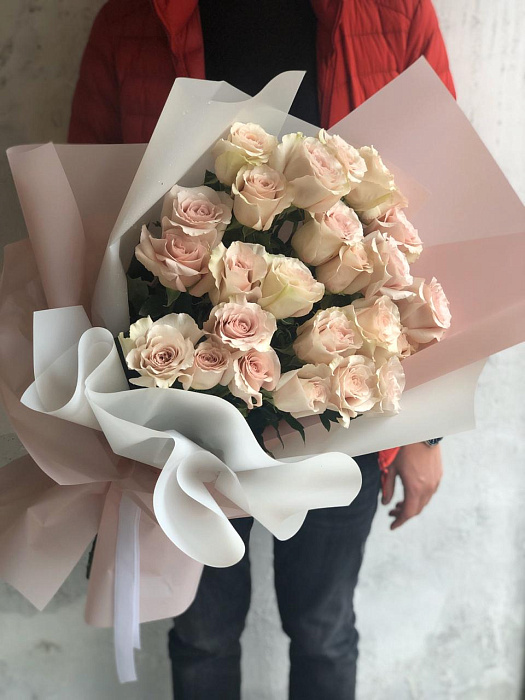 Roses in Korean style 21 pcs