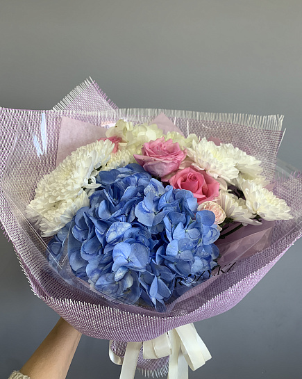 Assembled bouquet with delivery to Astana