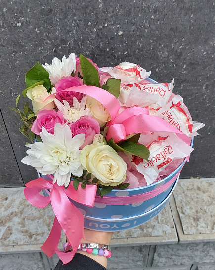 Bouquet of Raffaello flowers delivered to Pavlodar