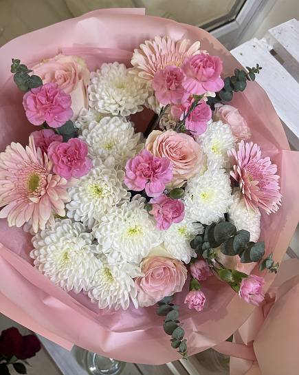Assembled bouquet with delivery to Astana