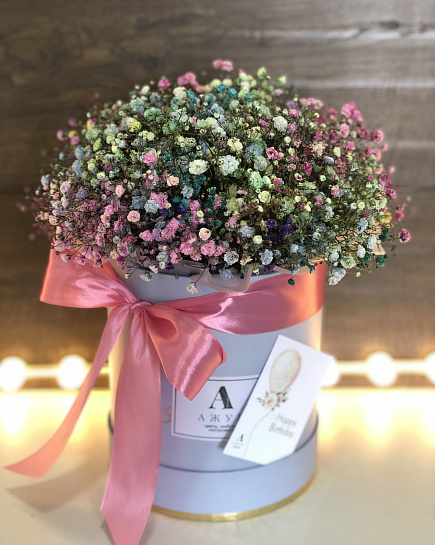 Bouquet of Air gypsophila flowers delivered to Astana