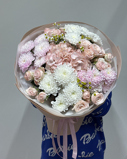 Assembled bouquet with delivery to Astana