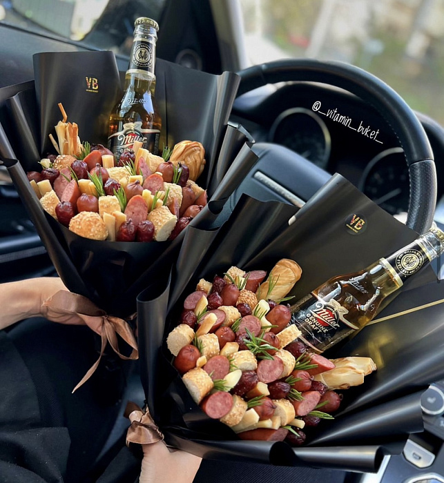 Men's beer bouquet