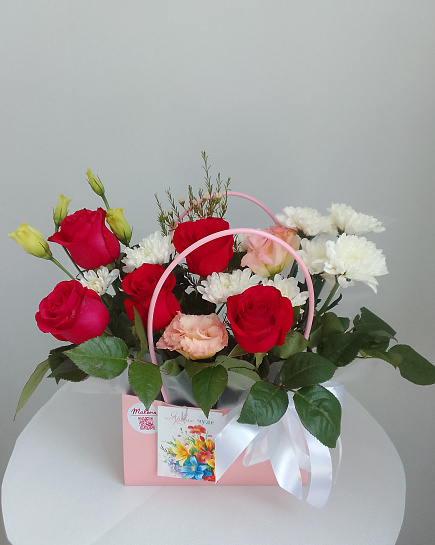 Assembled bouquet with delivery to Astana