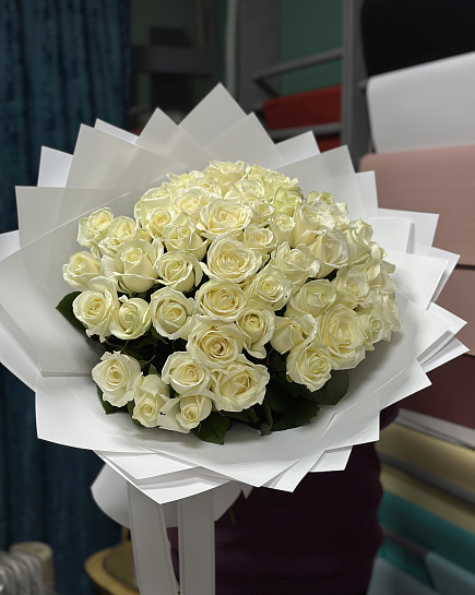 Bouquet of 51 rose flowers delivered to Karaganda