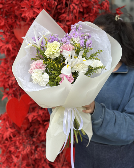 Bouquet of Eurobouquet “Fragrant” flowers delivered to Astana