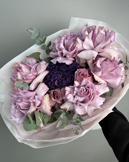 Assembled bouquet with delivery to Astana