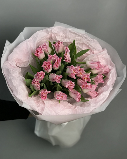 Tulips 25 pcs with delivery to Astana