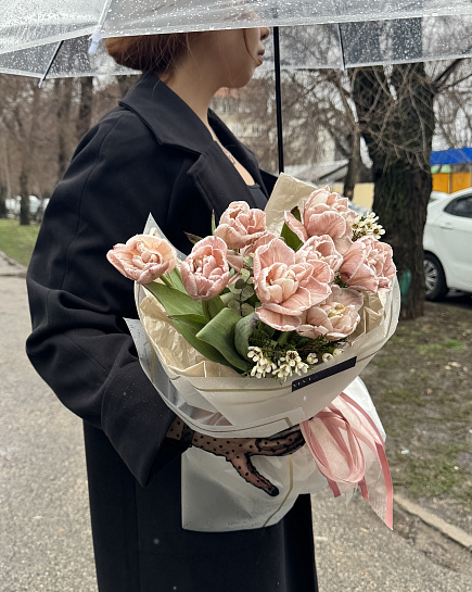 Bouquet of Brownies flowers delivered to Almaty