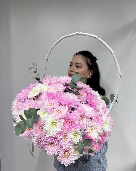 Assembled bouquet with delivery to Astana